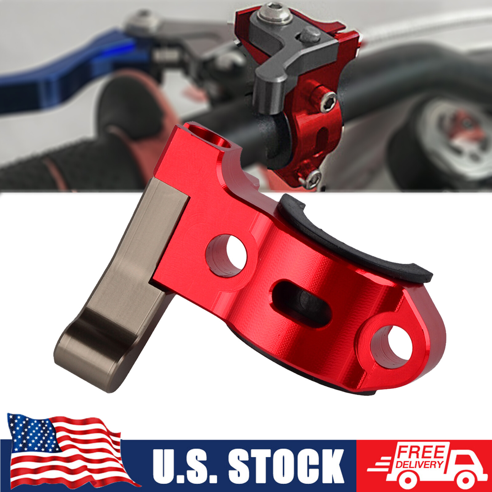 NiceCNC Hot Start Lever Red For Honda CRF150R CRF250R 2007-09 CRF450R 2002-2009