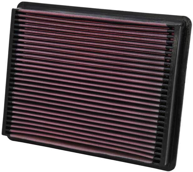 K&N 33-2135 Replacement Drop In Air Filter For 01-19 Chevy GMC 2500 3500 6.0L