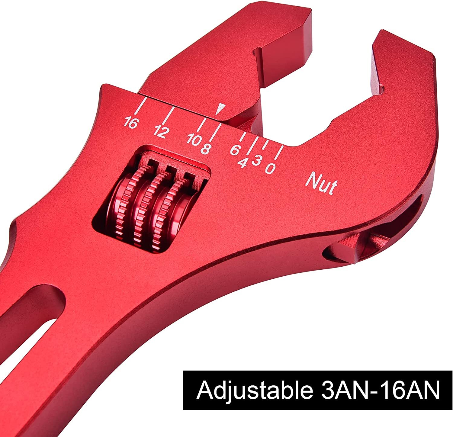 Adjustable Wrench 3AN-16AN Aluminum Spanner Tool For Hose End Fitting Hose Line
