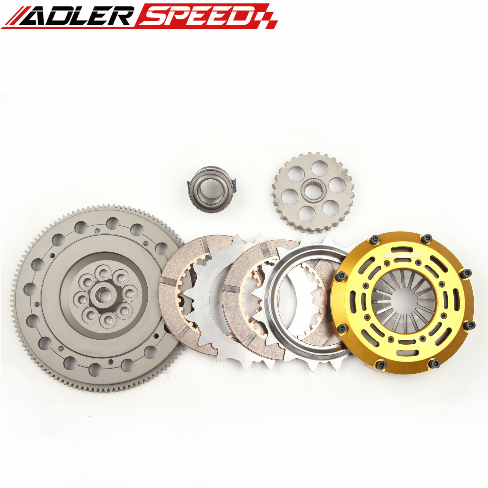 RACING TWIN DISC CLUTCH KIT MEDIUM for 2004-2005 BMW 325 330 530 X3 Z4 M54 6SP
