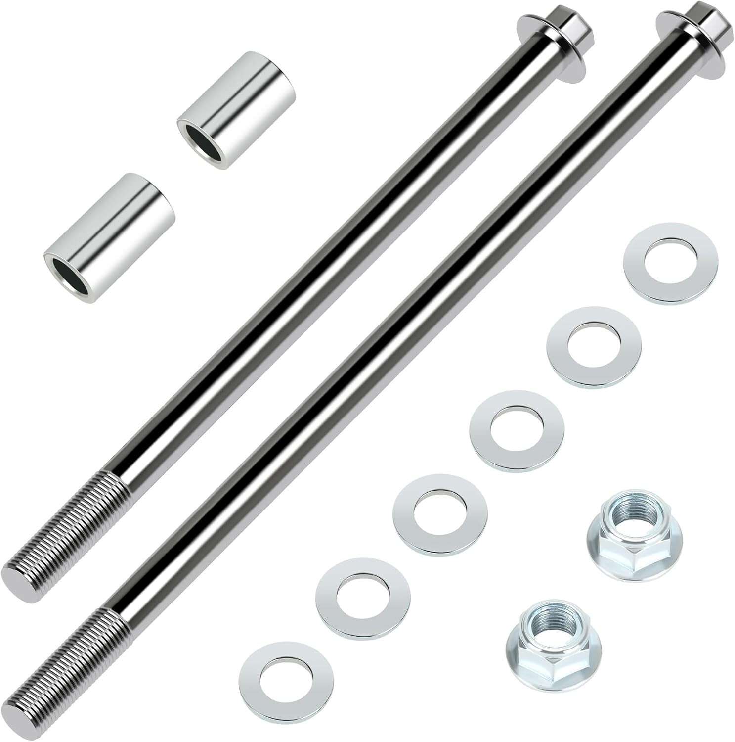 12mm 270mm Rear Axle + 225mm Front Wheel Axle Nut Bolt For CT100U 97cc Mini Bike