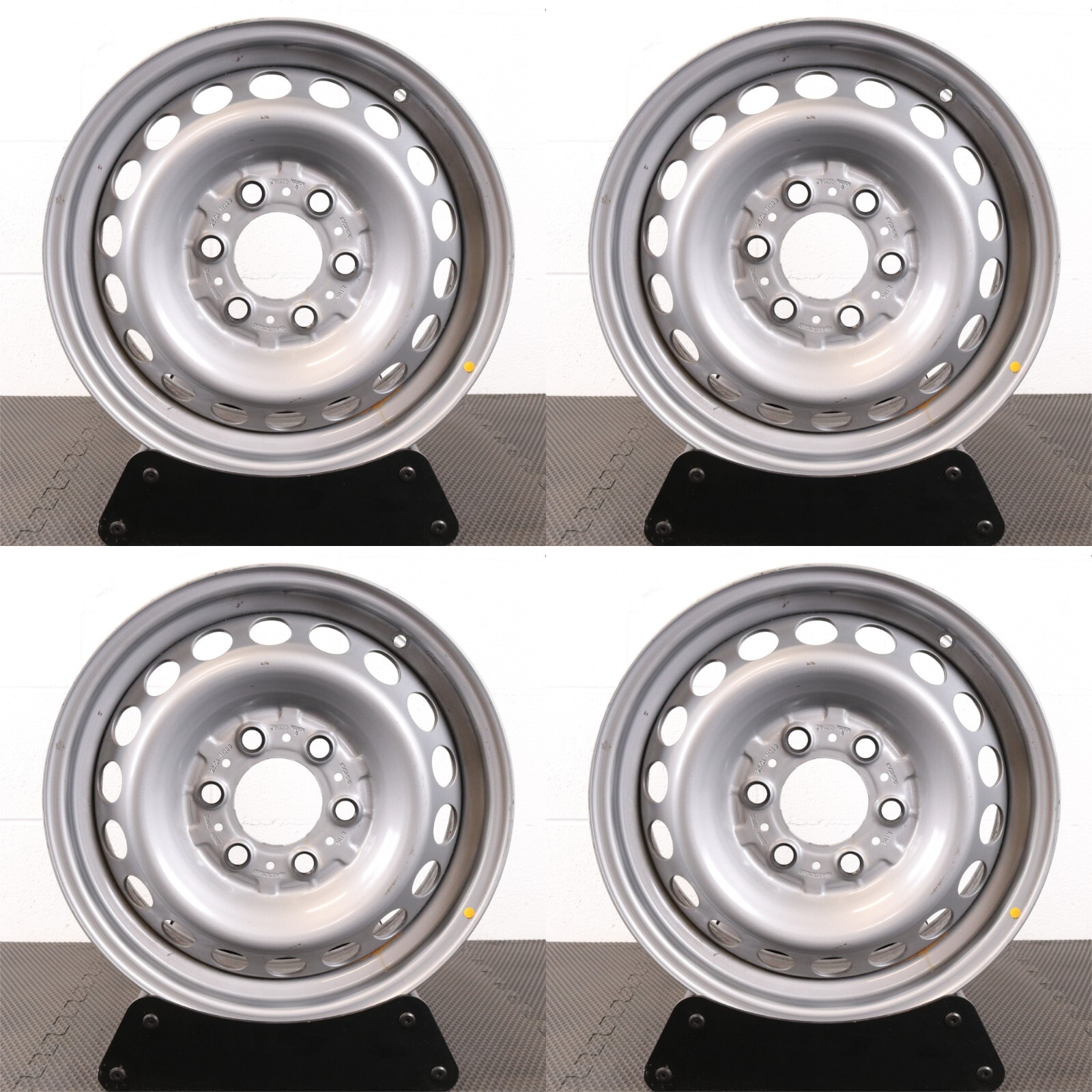 Set of 4 New Take Offs OEM 16” Steel Wheel Rim 08-20 Mercedes Sprinter 16×6.5
