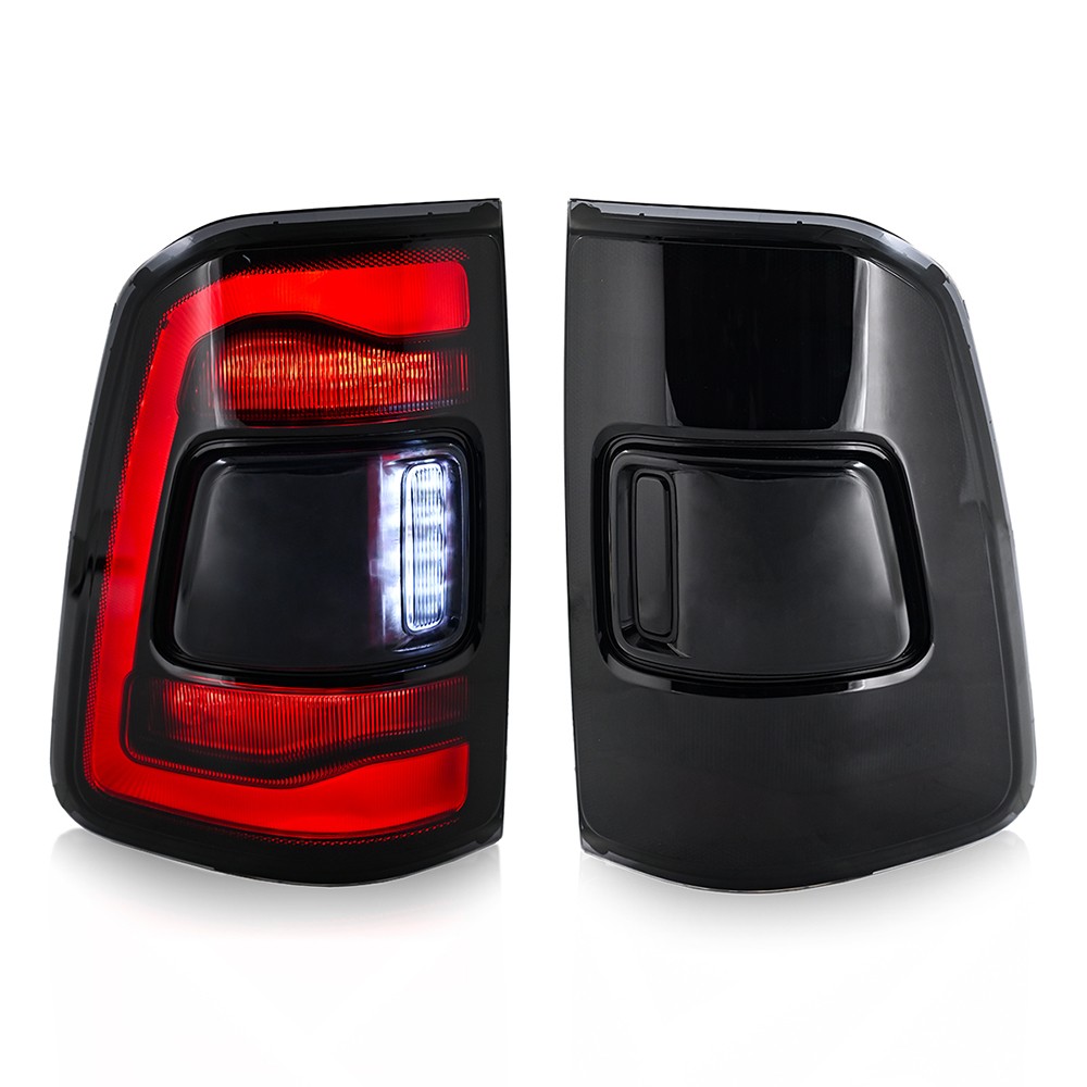 Full LED Tail Light For Dodge RAM 1500 2019 2020 2021 2022 2023 2024 Rear Lamp