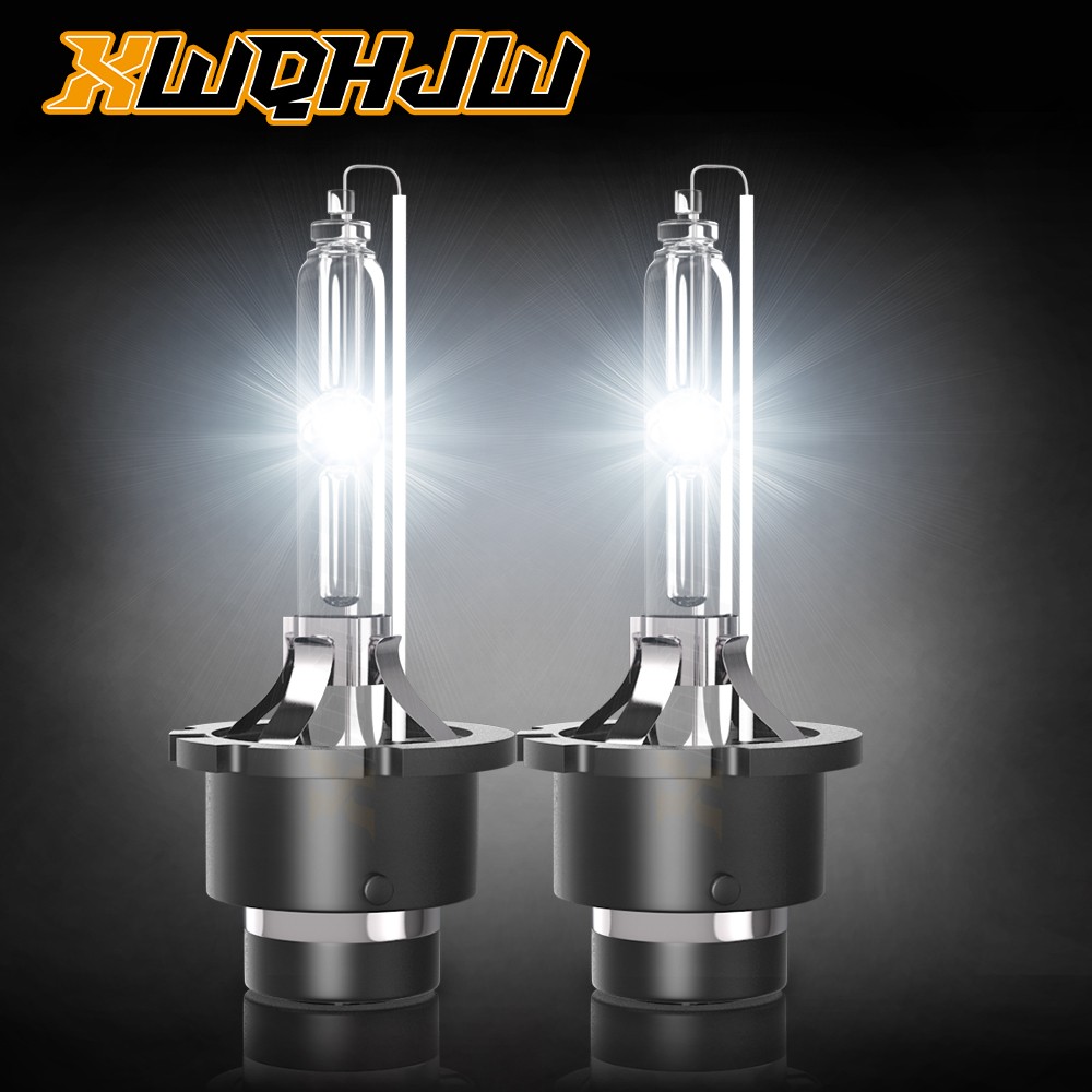 2 Pack D2S 35W 10000K HID Xenon Replacement Low/High Beam Headlights Lamp Bulbs