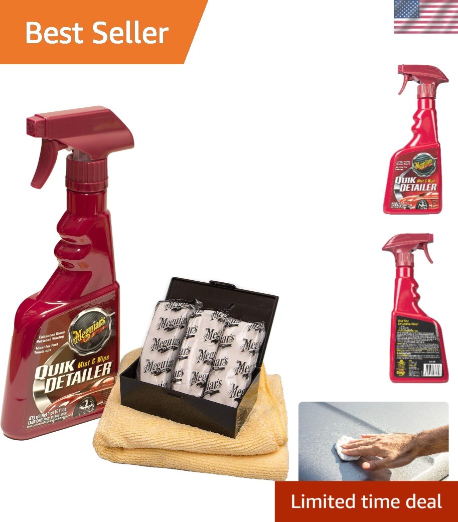 Complete Car Detailing Clay Kit – Non-Abrasive 240G Clay & Microfiber Towel