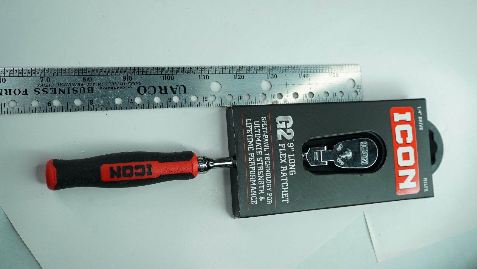 ICON G2 1/4″ Drive Long Flex Ratchet R1LFG NEW w/Comfort Grip FREE SHIPPING?