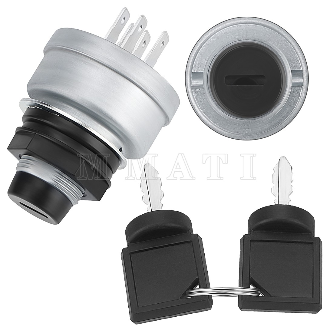 3 Position 5 Pin Ignition Key Switch For Polaris Snowmobile RMK Touring IQ LX XC