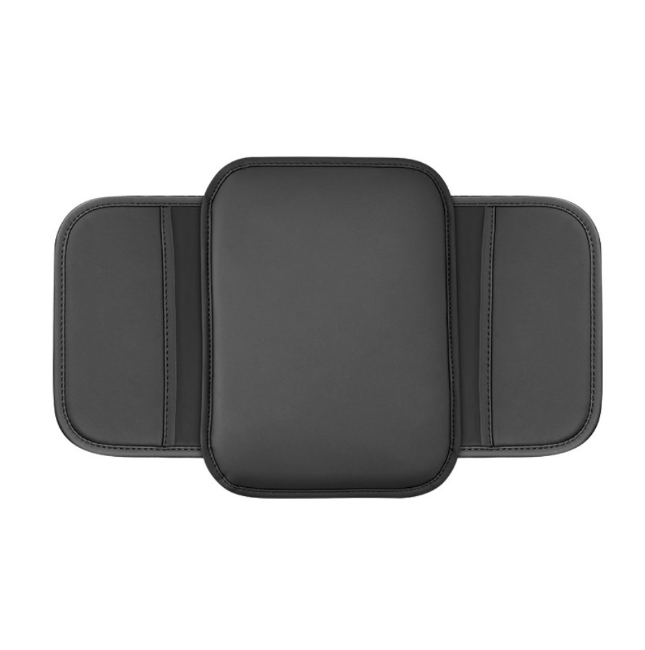 Seat Armrest Cushion Protector Storage Pad Leather For Car Interior Accessories