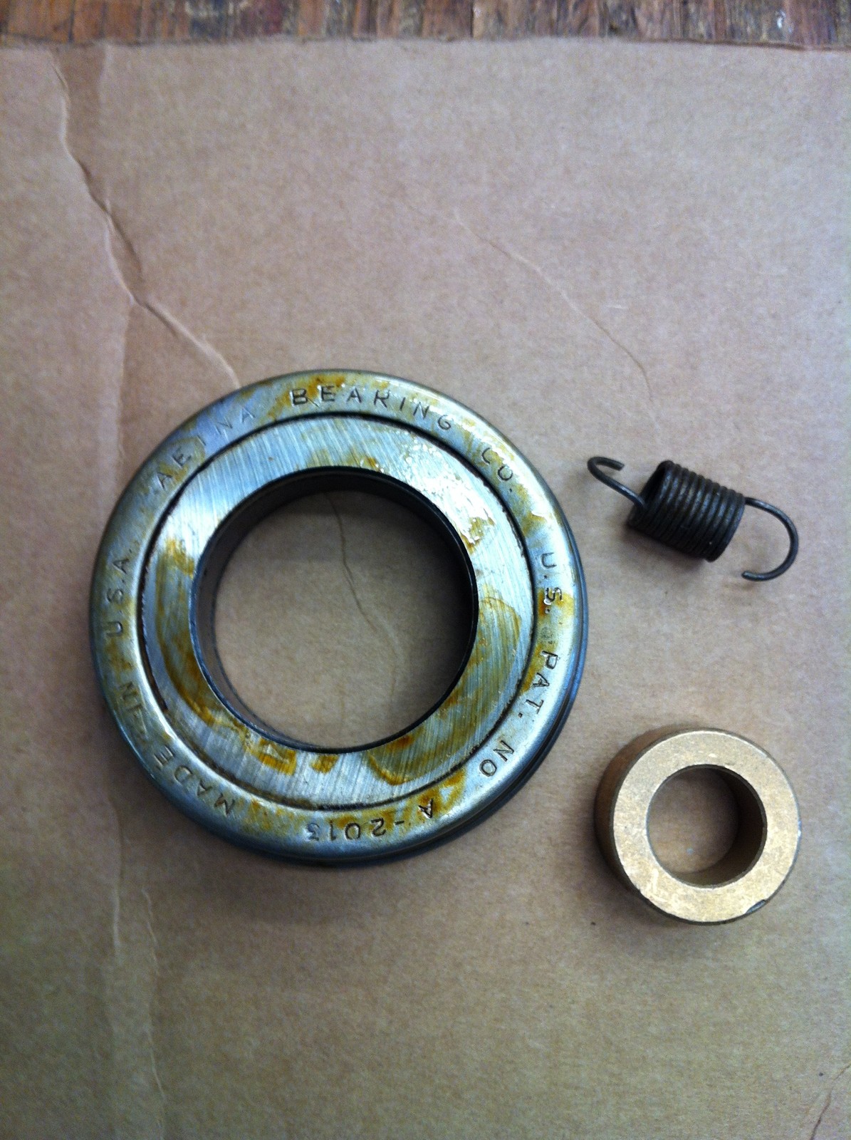 For Jeep Willys MB M38 M38A1 CJ2A CJ3A CJ5 Throwout Bearing Pilot Bushing Spring