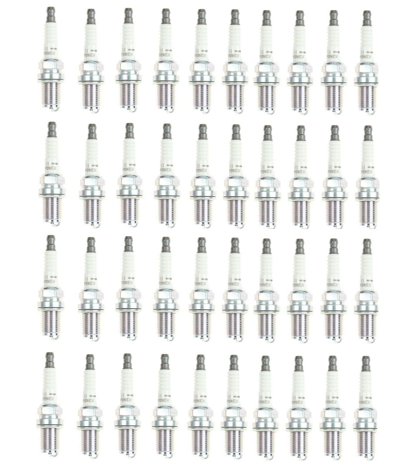 NGKSet of 40 Racing Spark Plugs NGK 6596 Standard Universal Nickel Core V Groove