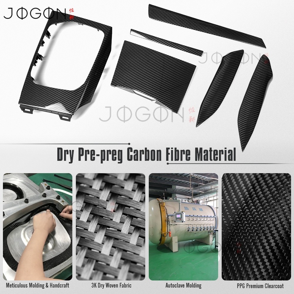 For BMW G20 G21 G22 G23 G26 M340i 440i Carbon Console interior Trim Kits Replace