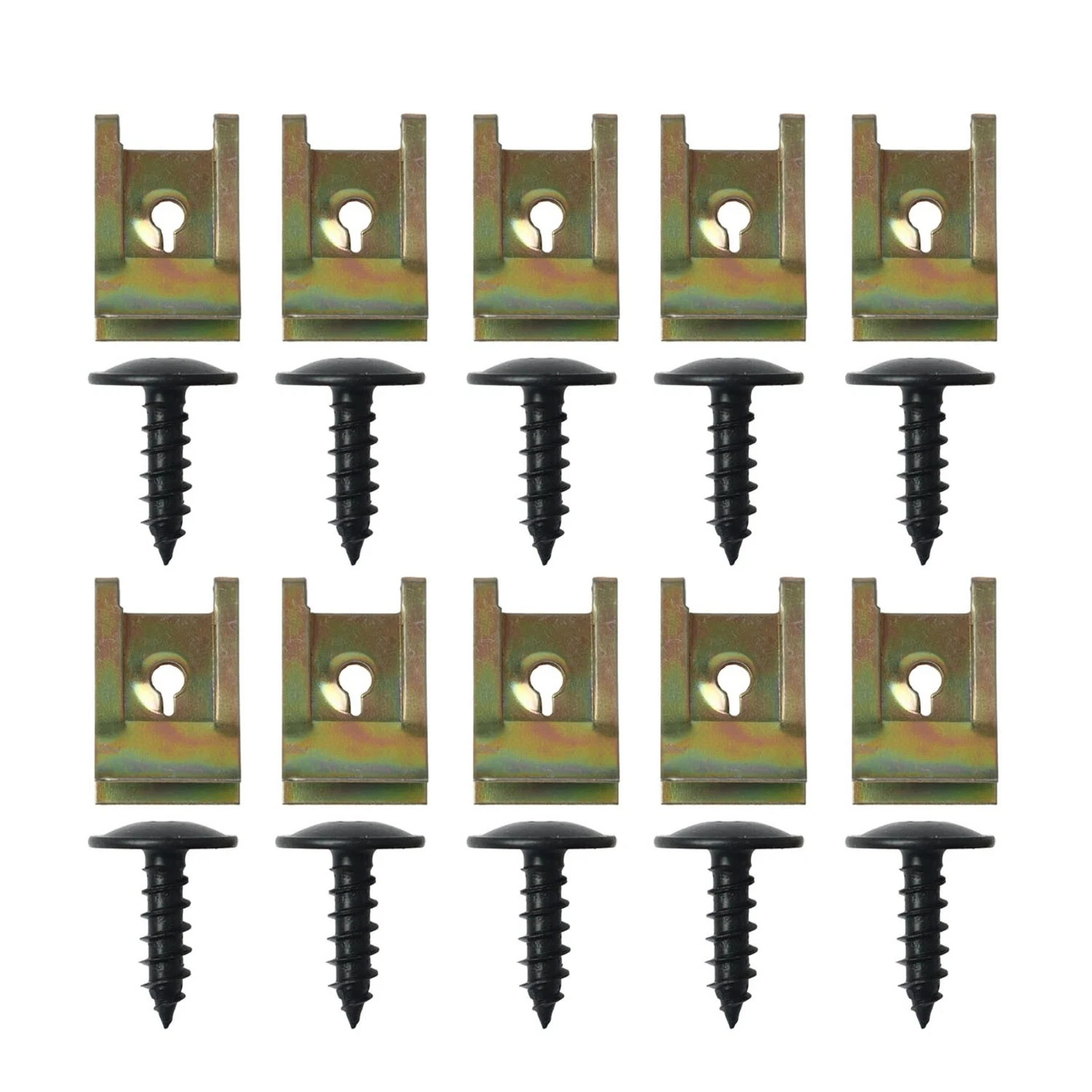 20Pcs Anti Loose Auto Hardware N90974701 Fit Audi VW All Body Panel Fasteners