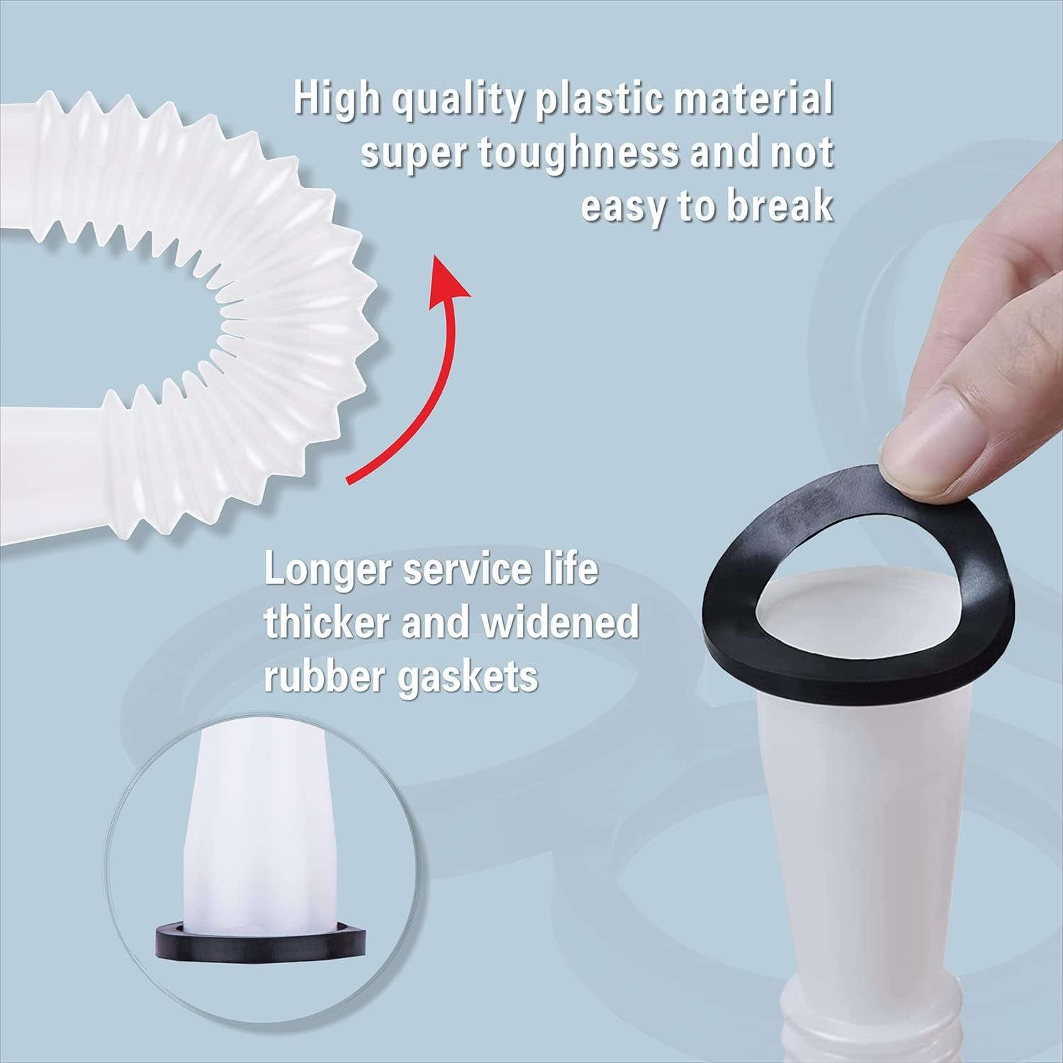 Gas Can Spout Flexible Pour Nozzle, Vent Cap