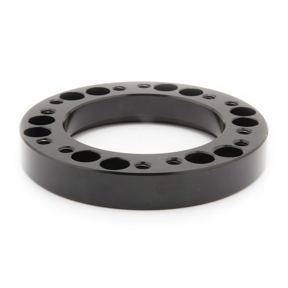 12.5mm Black Aluminum Steering Wheel Hub Adapter Spacer Kit For MOMO to New
