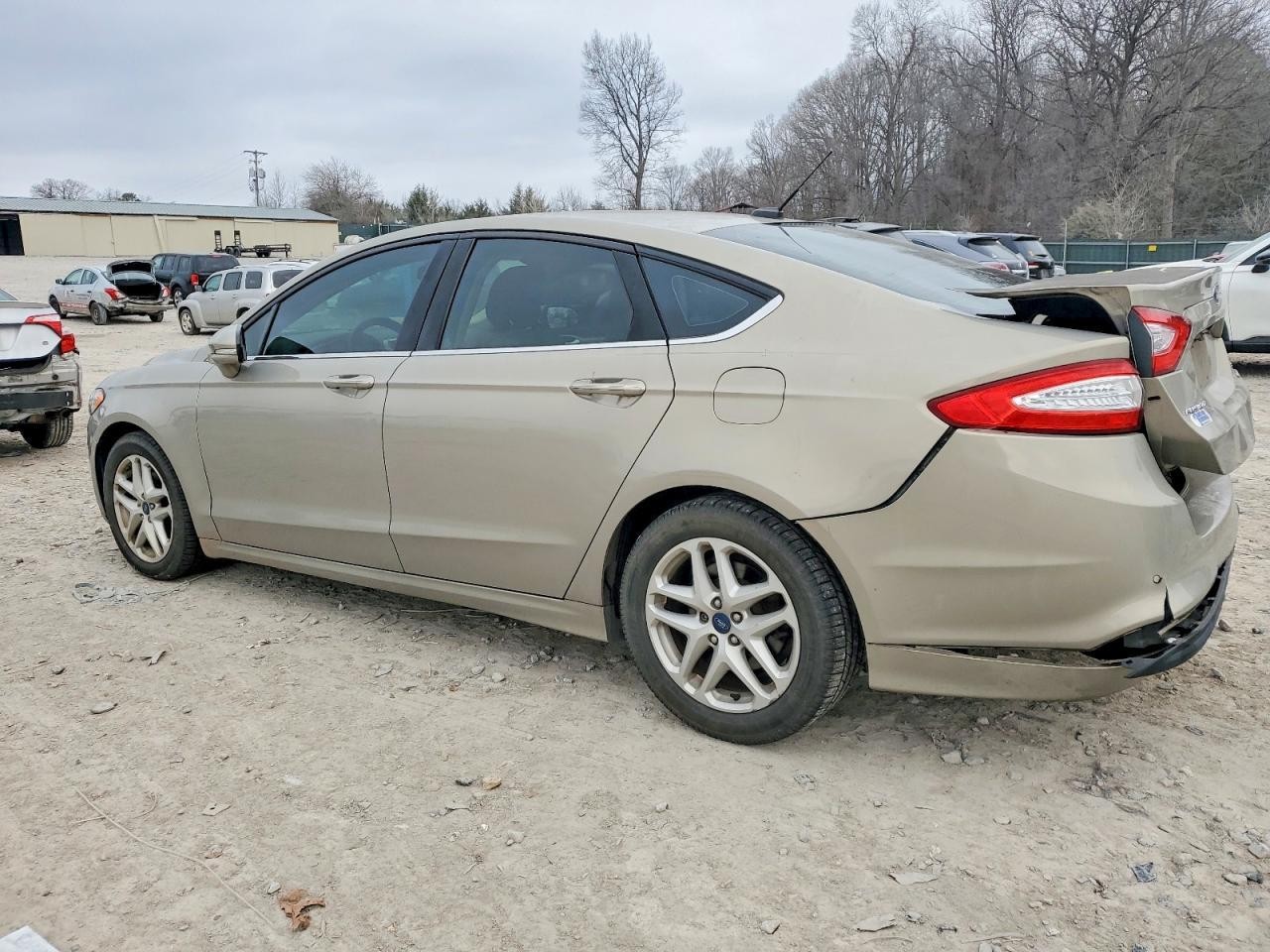 Used Rear Right Door Assembly Rear Side fits: 2015 Ford Fusion Rear Right Grade