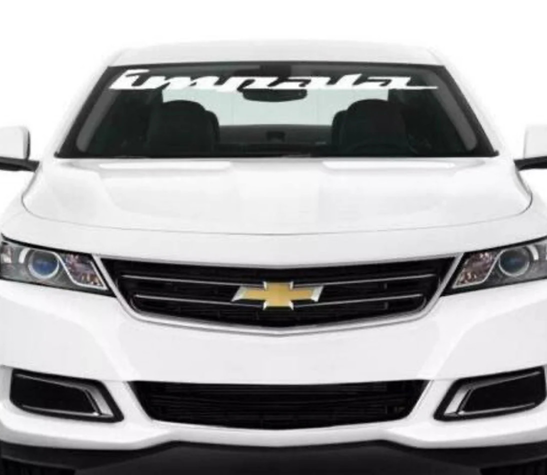 Chevy Impala Windshield Body Decal Sticker New Custom 1PC