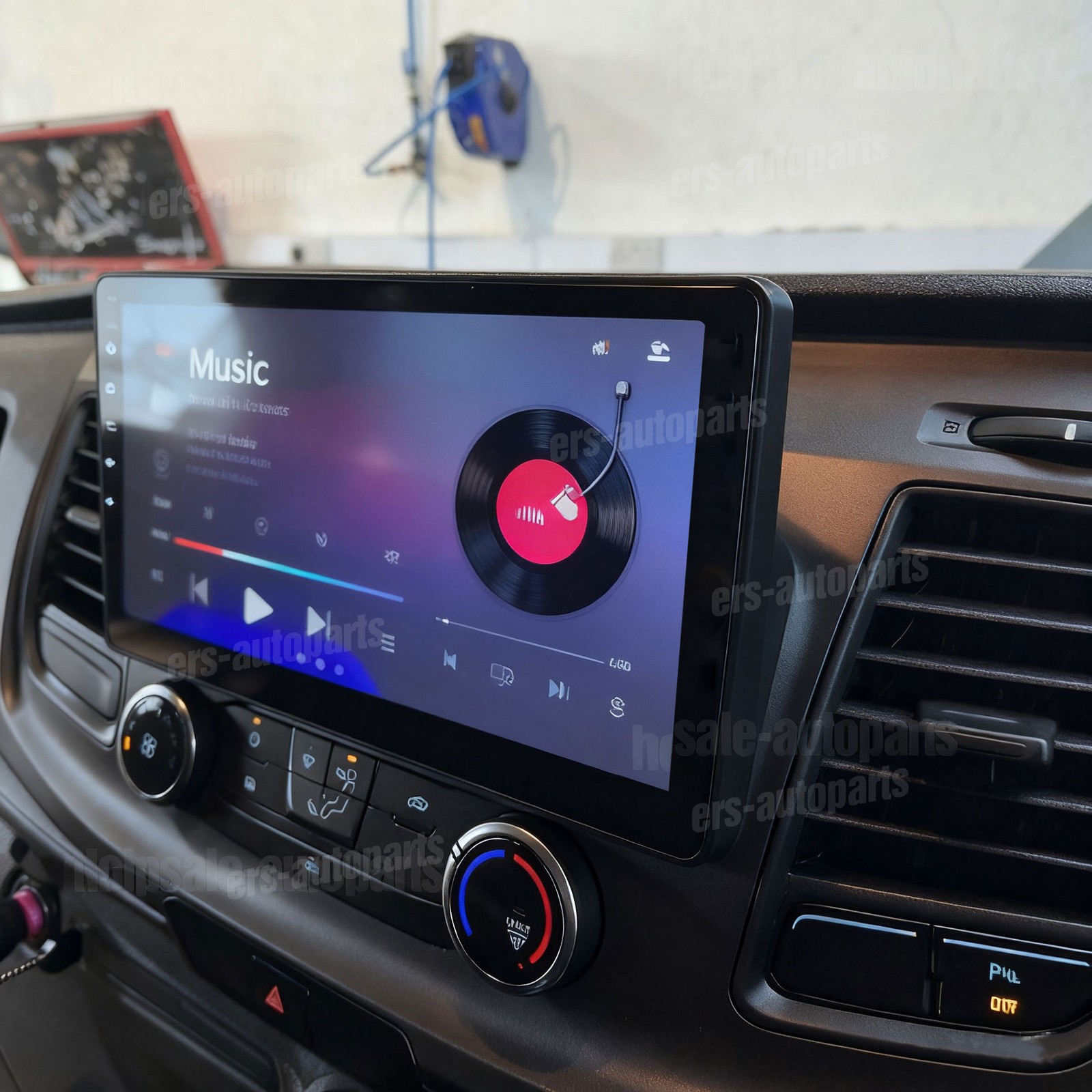 10″ Carplay Android 14.0 For Ford Transit 150 250 350 Radio 2020 2021 2022-2024