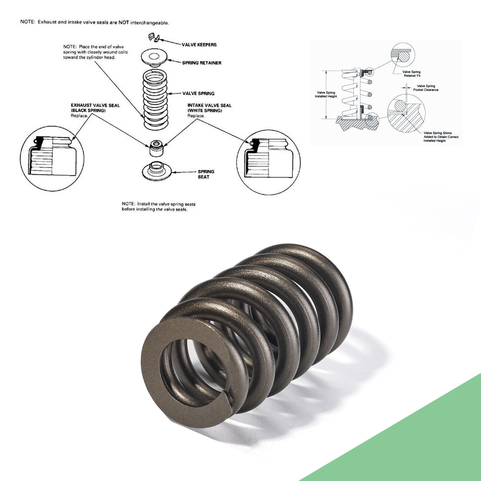 PAC-1219 Drop-In Beehive Valve Spring Kit for all LS Engines – .625″ Lift Rated