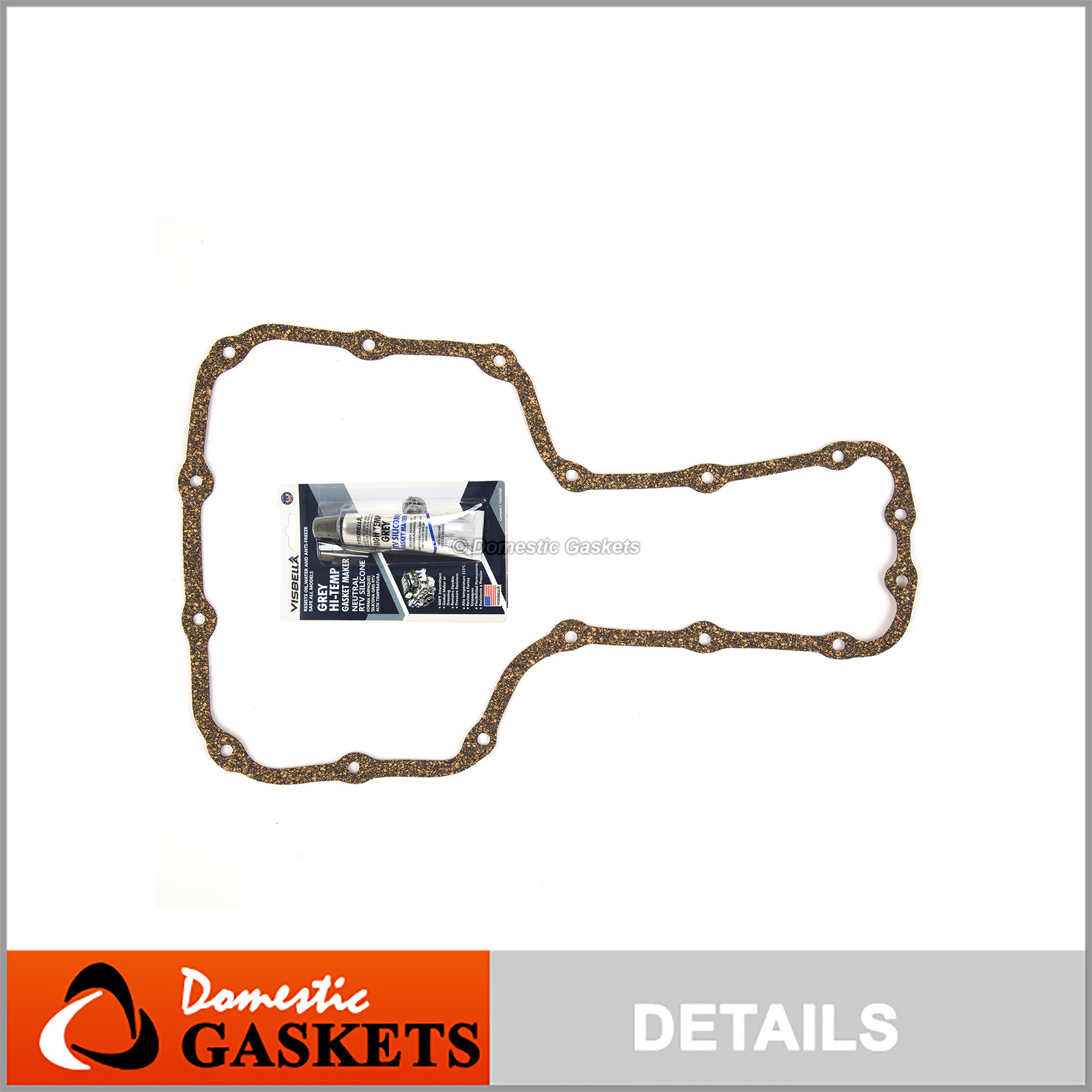 Oil Pan Gasket Fits 98-08 Pontiac Toyota Celica Corolla Matrix 1.8L 1ZZFE 2ZZGE