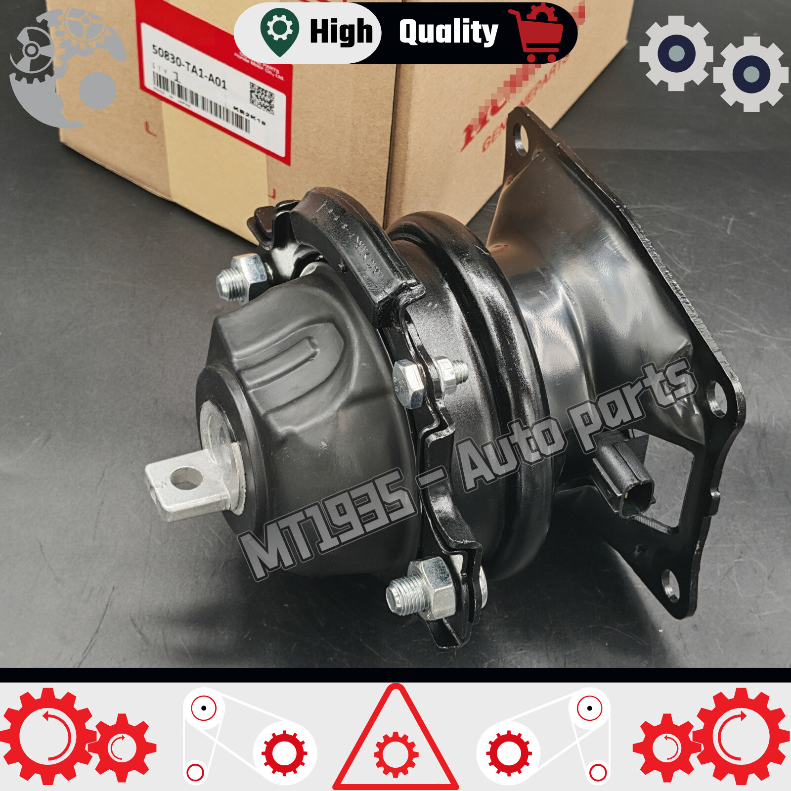 Front Engine Mount for 08-12 Accord,10-12 Crosstour, 09-10 Odyssey 50830-TA1-A01