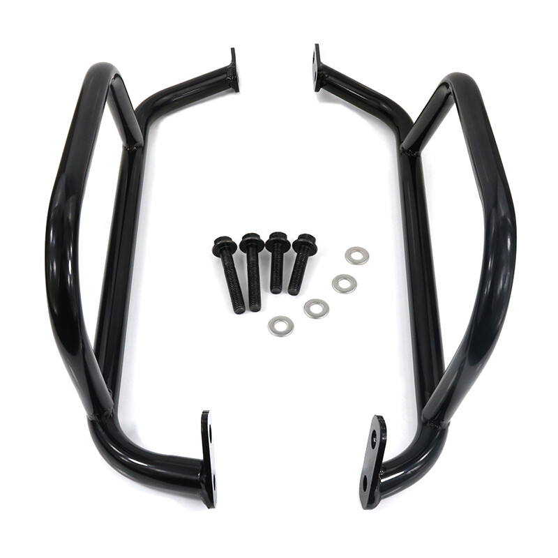 Iron Side Crash Bar Guard Protect Aftermarket Fit For Kawasaki KLR650 1987-2018