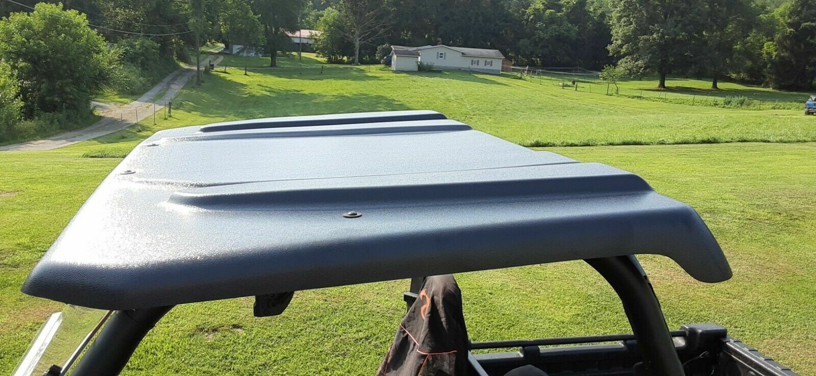 New Polyethylene Hard Top Roof For Yamaha Rhino 450 660 700 UTV Black