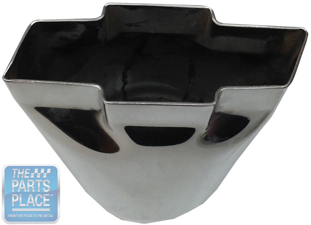Universal Chevrolet “Bowtie” Exhaust Tips – 3 inches – Pair