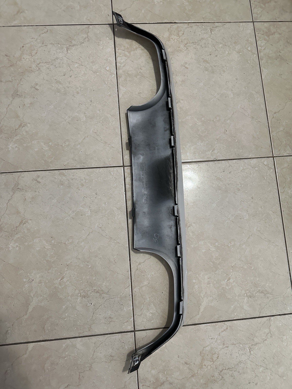 OEM BMW F80 M3 Rear Bumper Diffuser Valance Alpine White 300 2015-2018