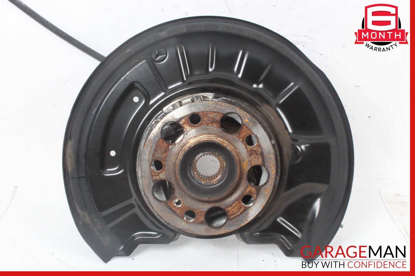 10-18 Mercedes W212 E350 Rear Left Side Spindle Knuckle Hub OEM