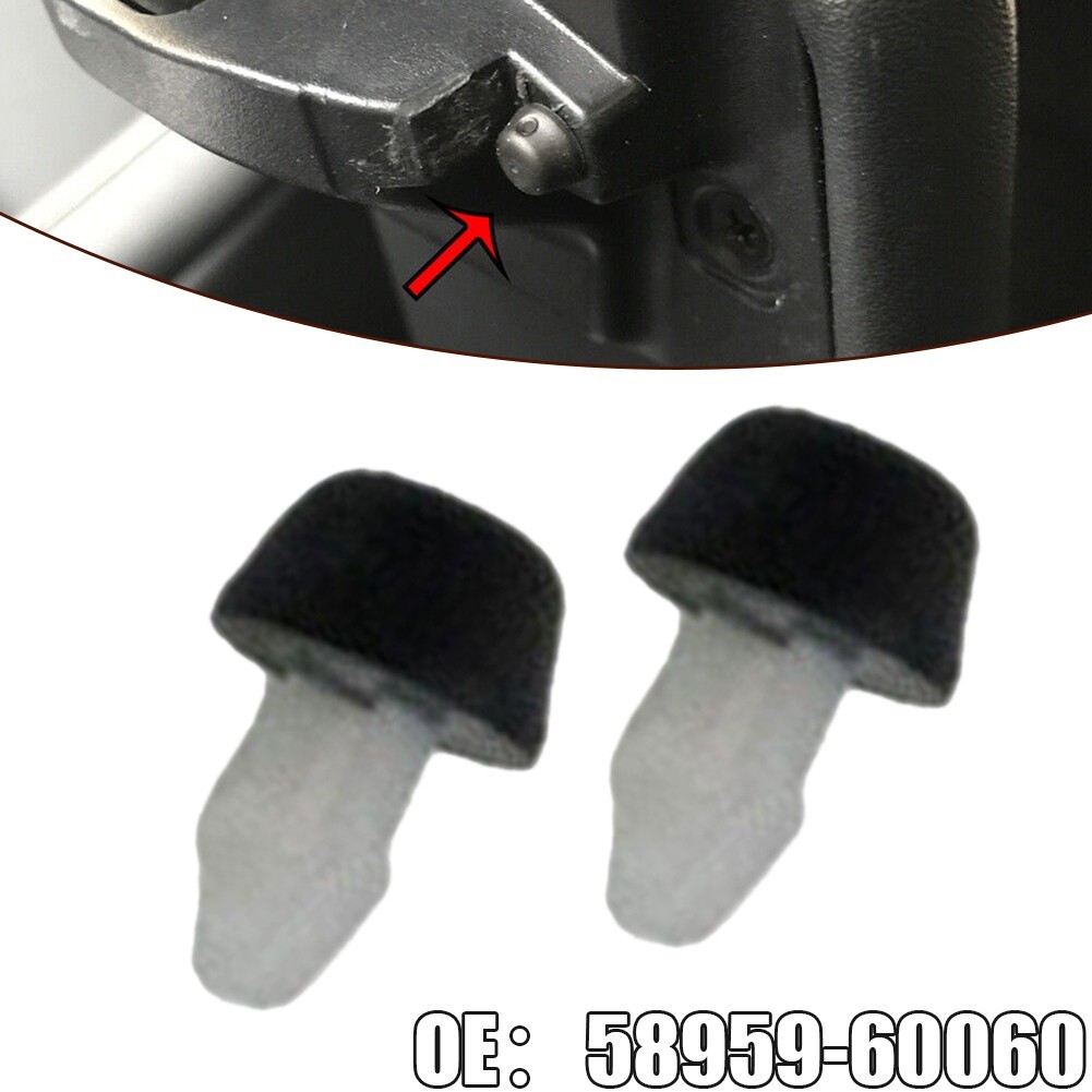 Direct Installation Armrest Rubber Pier for Prado LC120 Set of for 2