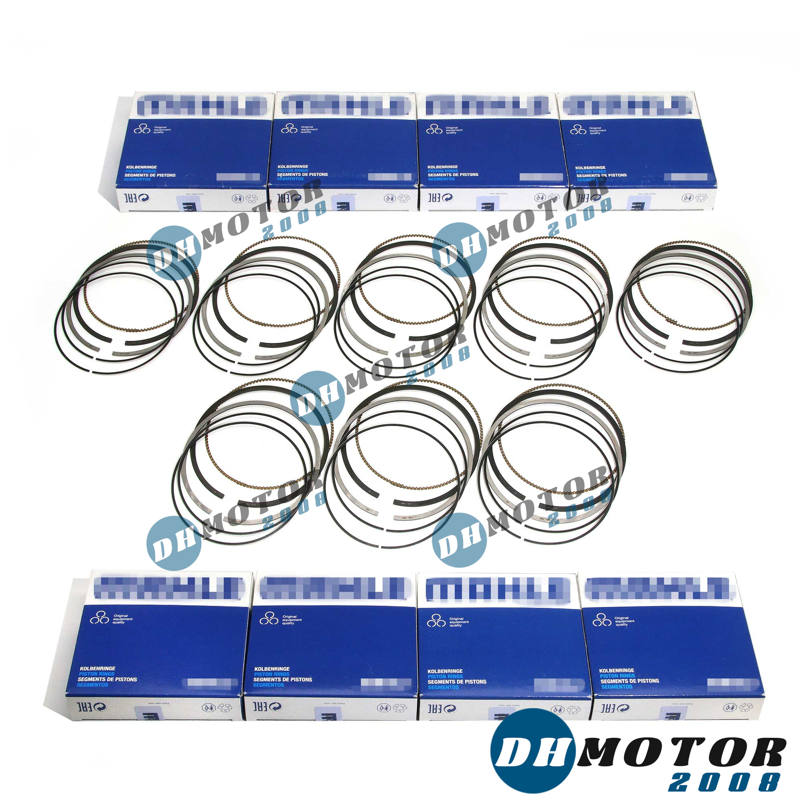 8X piston rings for BMW E53 E60 E65 N62B44 545i 645i 745i X5 4.4L 11257514931