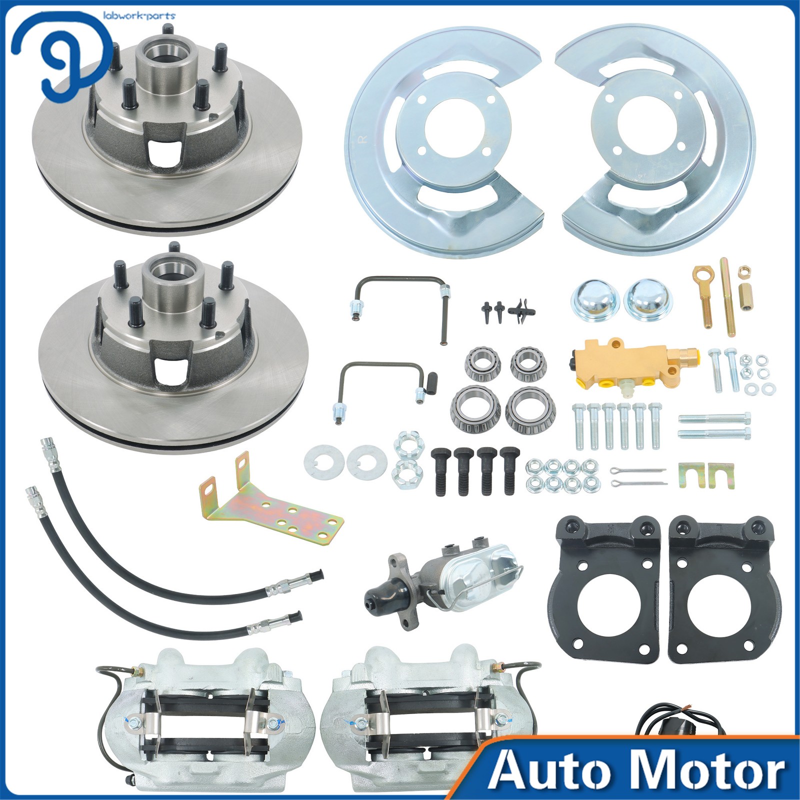 Front Disc Brake Conversion Kit W/11″ Rotors For Ford Mustang Falcon 1964-1973