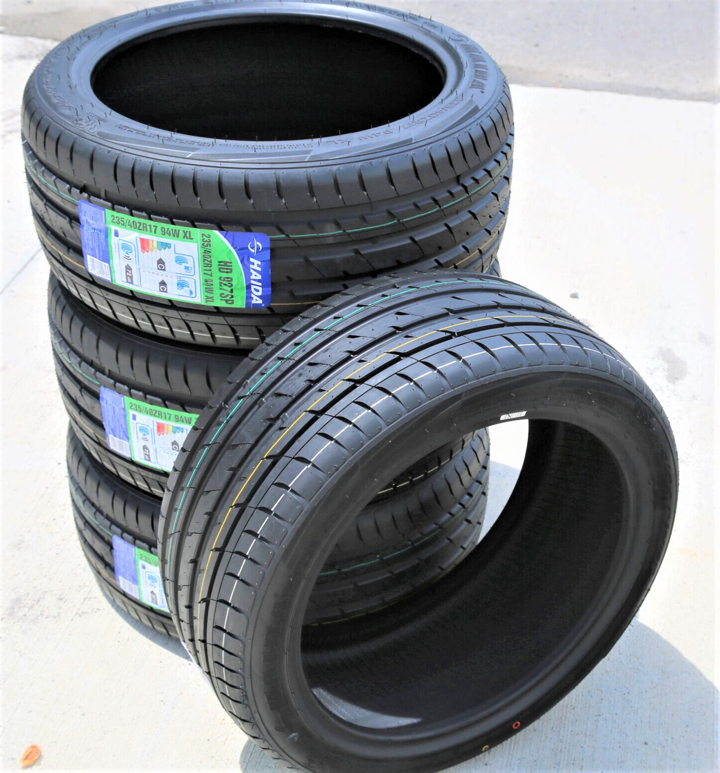 4 New Haida HD927SP 235/40ZR17 235/40R17 94W XL AS A/S High Performance Tires