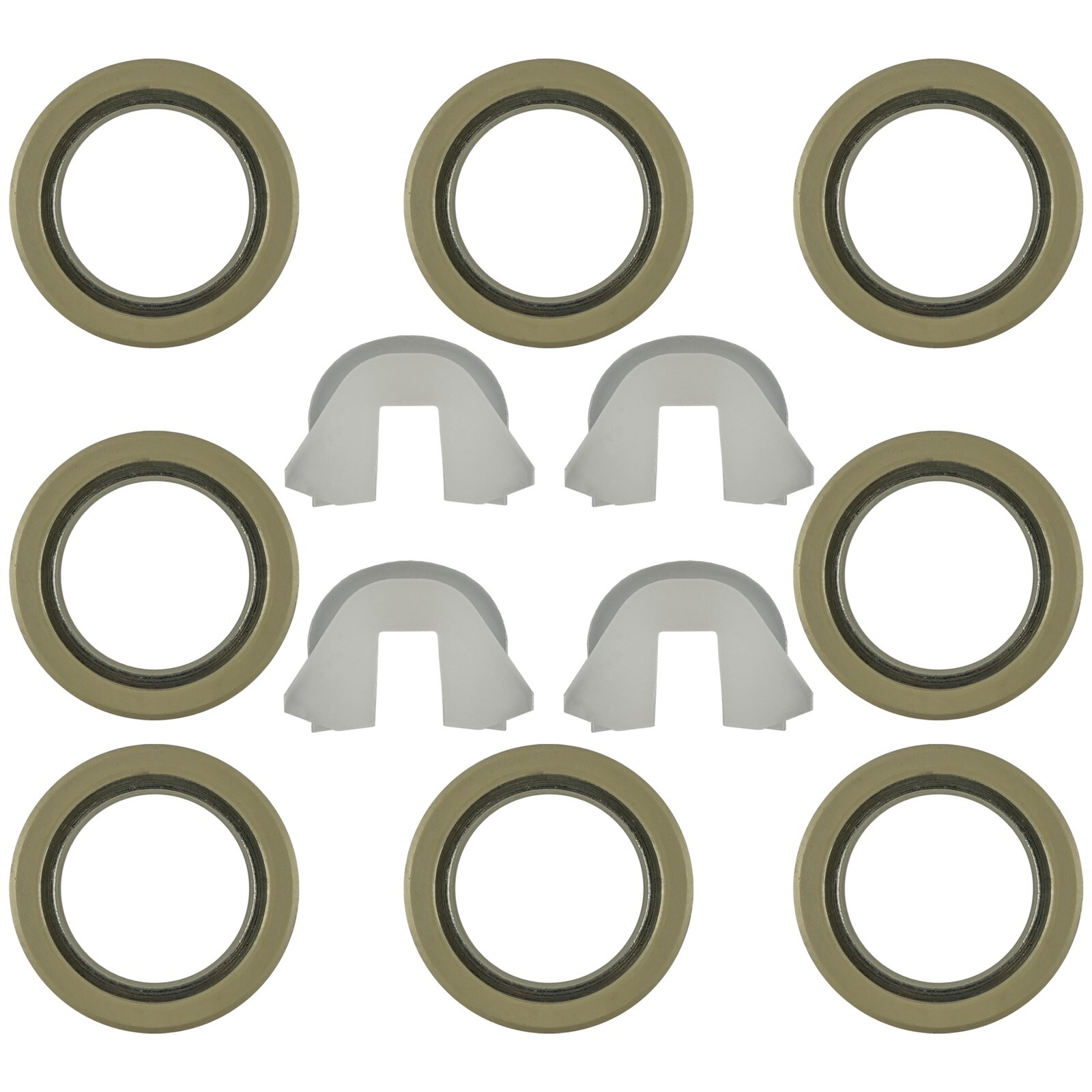8x Clutch Roller Weights with Sliders for Suzuki Quadmaster 500 4×4 2000-2001
