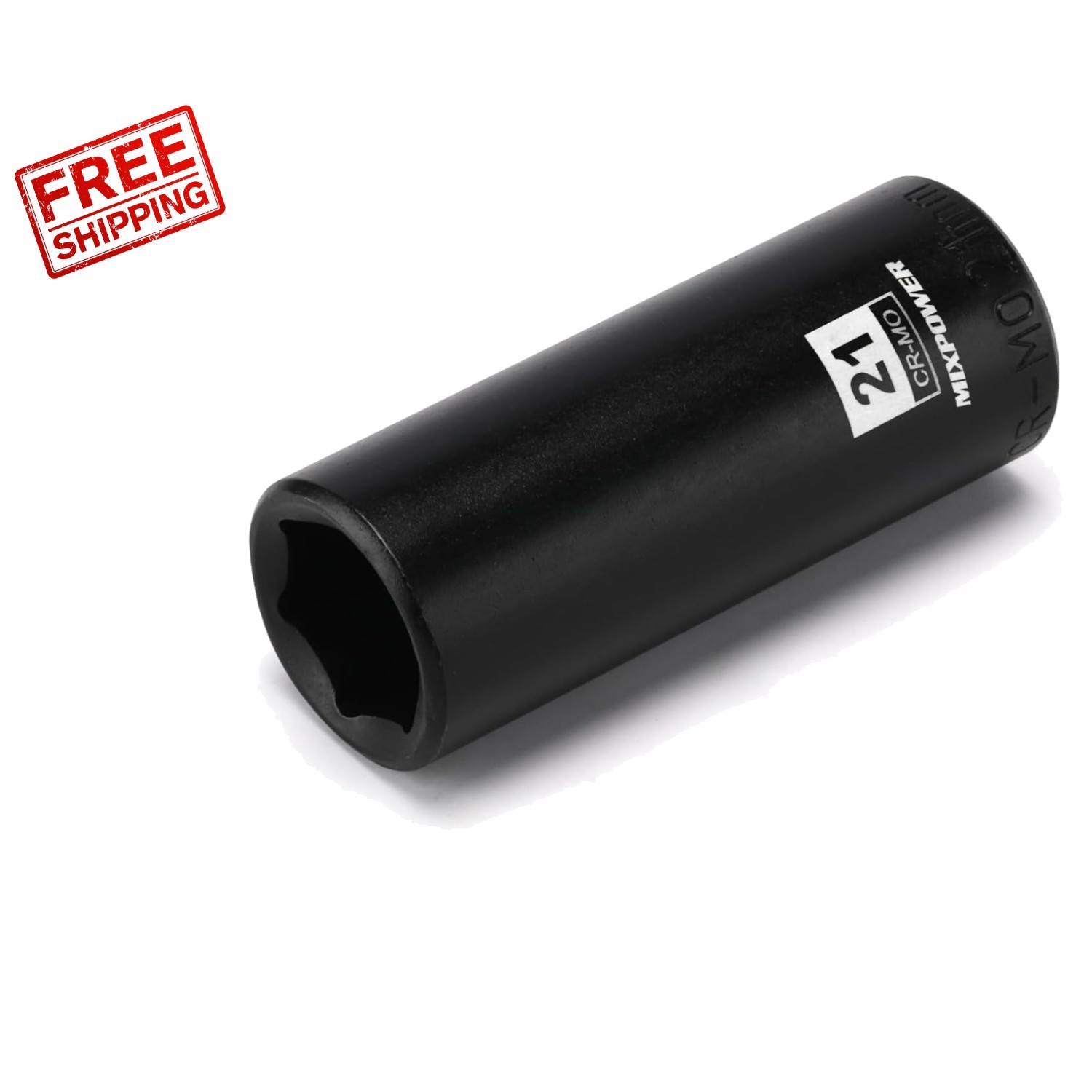 Single 21mm Deep Impact Socket – Engineered for Impact Drivers & Heavy-Duty Use