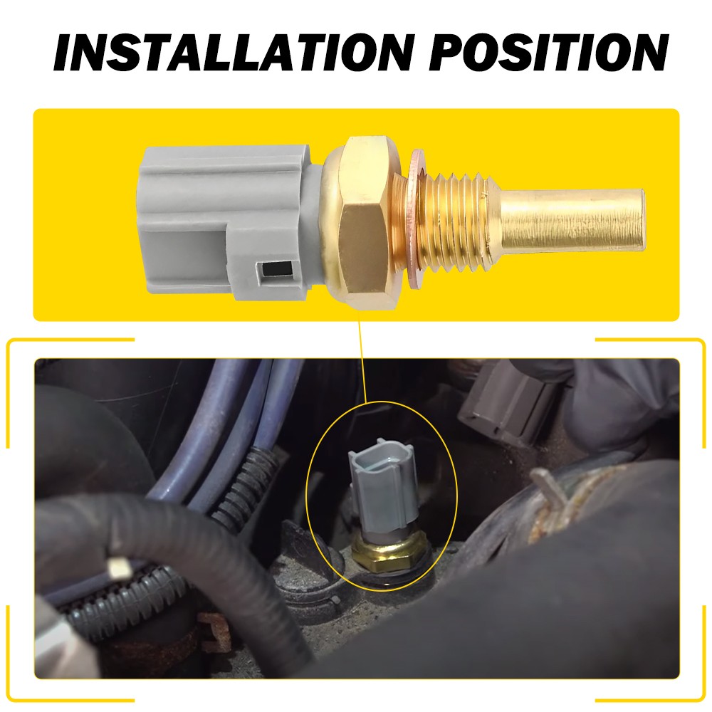 Engine Coolant Temperature Sensor Fit Toyota Runner 36008 Camry Corolla Lexus