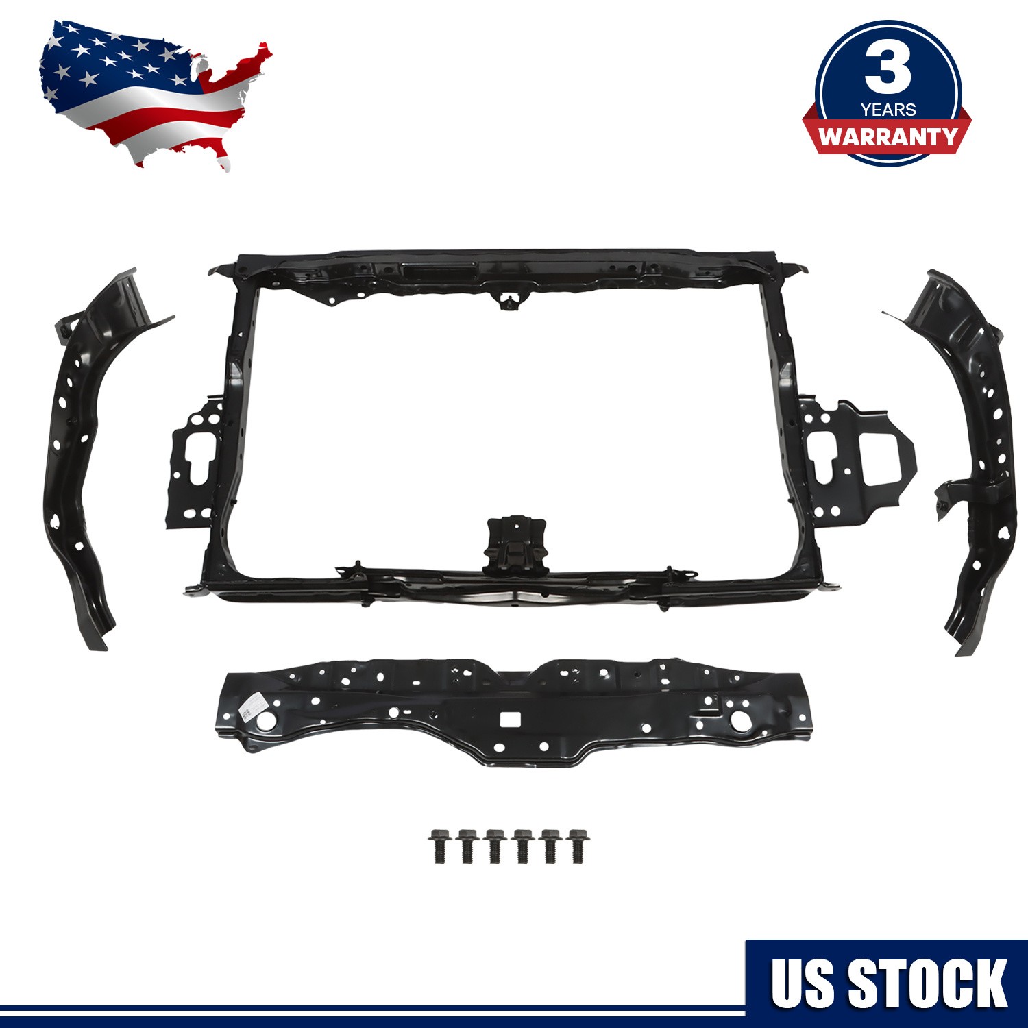 Front Radiator Core Support Bracket Assembly For Toyota RAV4 2015-2018 2016 2017