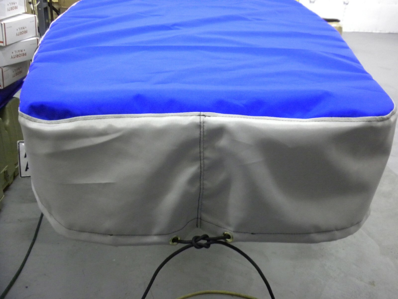 Sunfish Sailboat Cover Marine Fabric w/Bungee Cord perimeter Sunfish Sail Boat