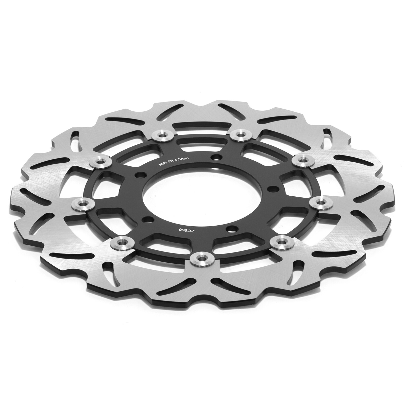 Black Front Brake Discs Rotors for SUZUKI GSX1300R HAYABUSA GSX 1300 R 2021-2024