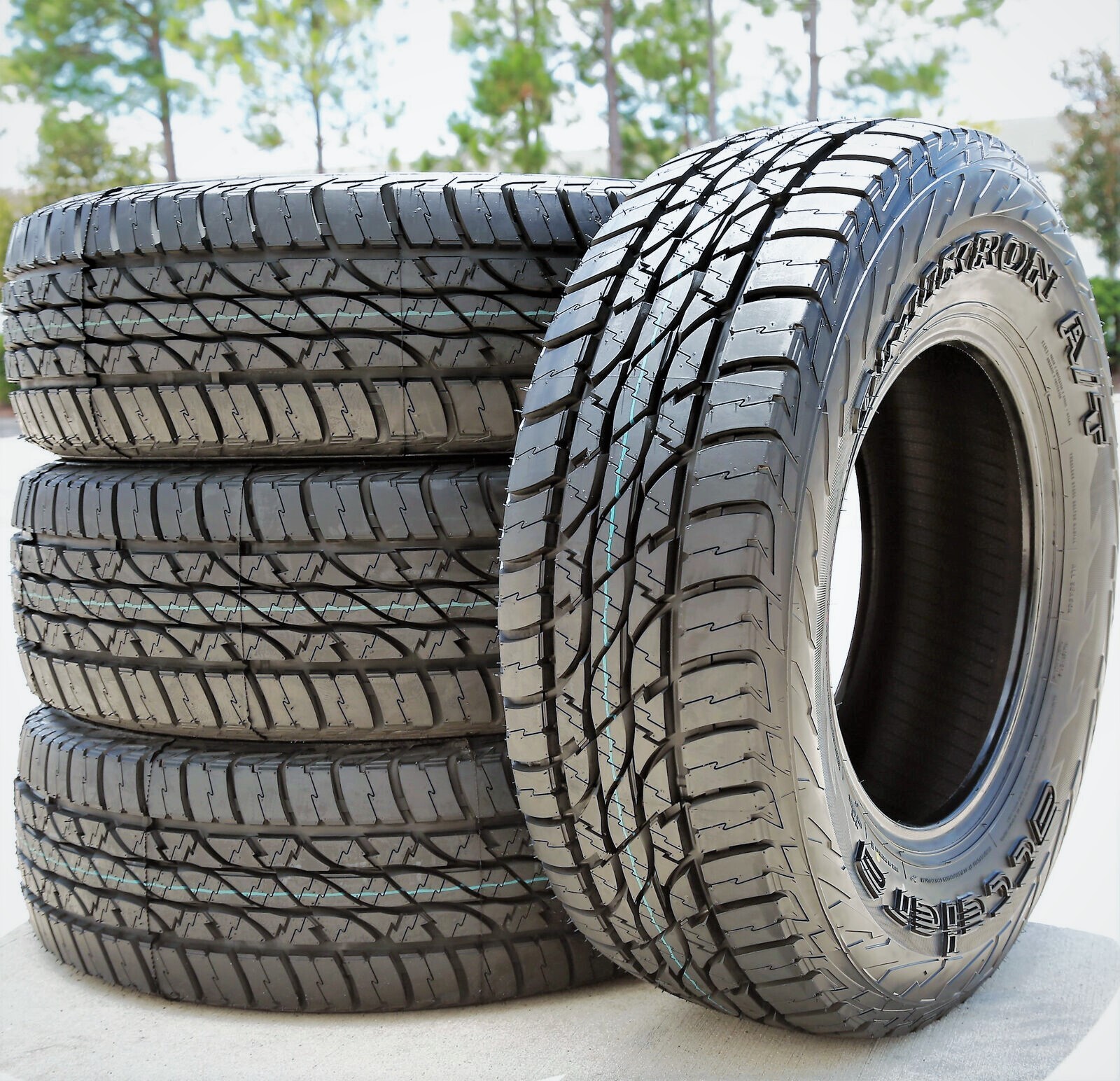 4 Tires Accelera Omikron A/T LT 245/75R16 120/116Q E 10 Ply AT All Terrain