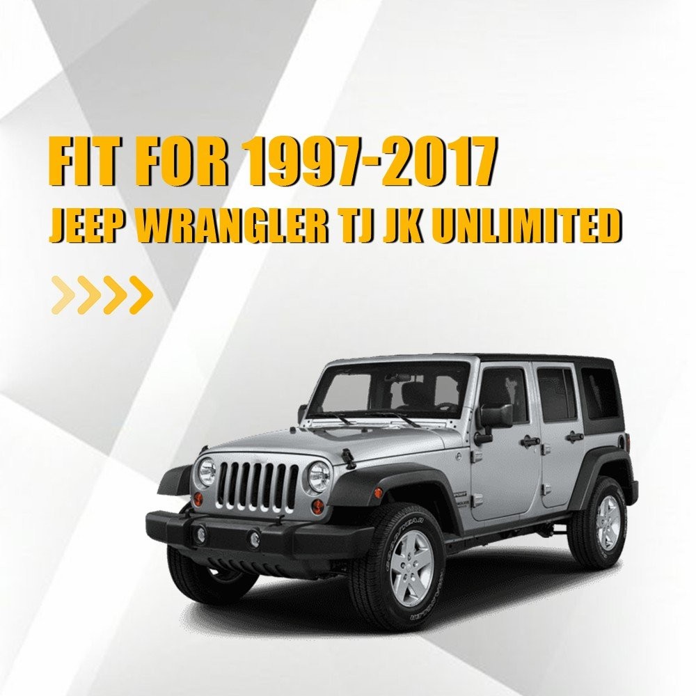 1-10PCS Hood Vent Scoop Vent Air Intake Cover Fit 1997-2017 Jeep Wrangler TJ JK