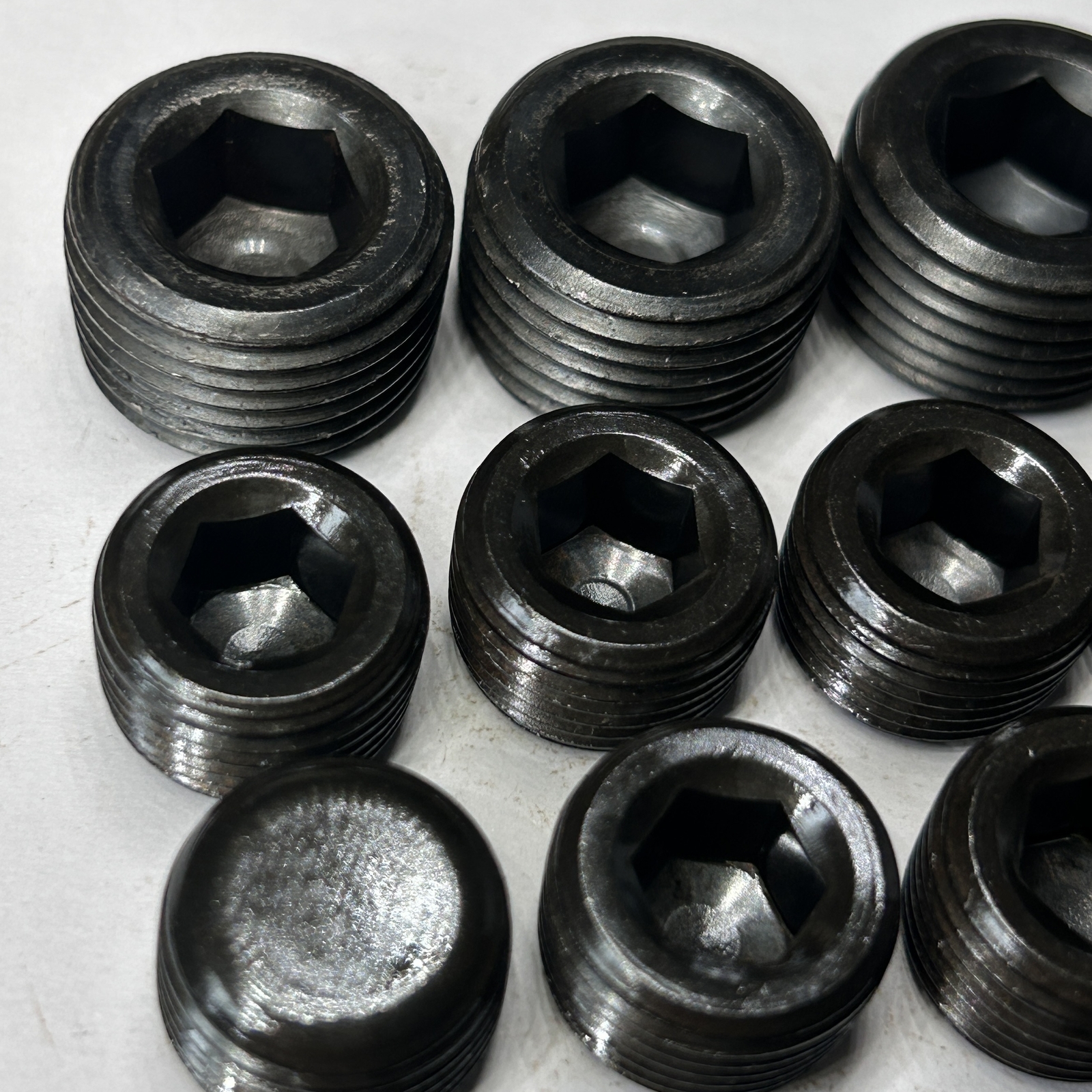55pcs NPT Pipe Plug Set Assortment Kit 1/16 1/8″ 1/4″ 3/8″ 1/2″ 3/4″ NPT PLUGS