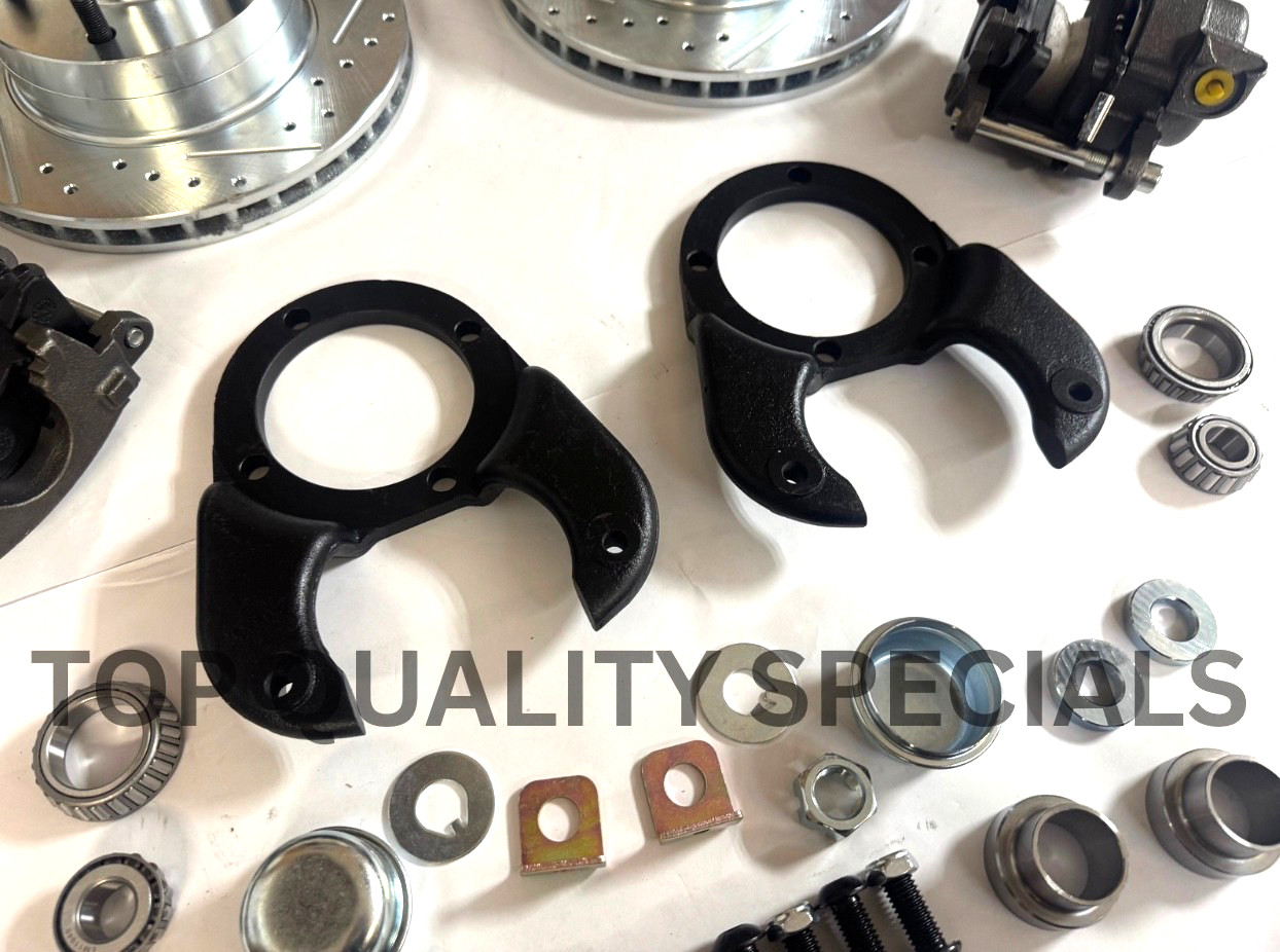 1937 – 1948 Early Ford Front Disc Brake Conversion Kit w/ Spindles