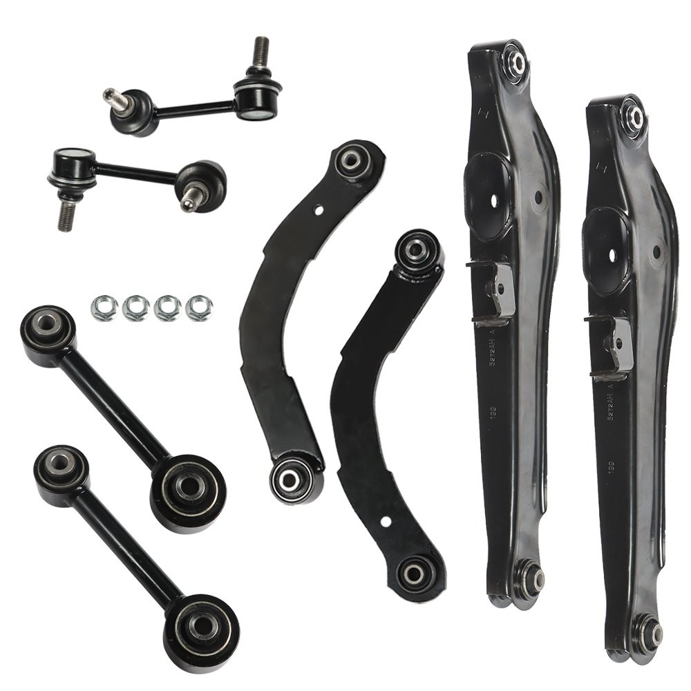 Botjj Rear Suspension Kit Upper Lower Control Lateral Toe Arms Sway Bar Links 8x