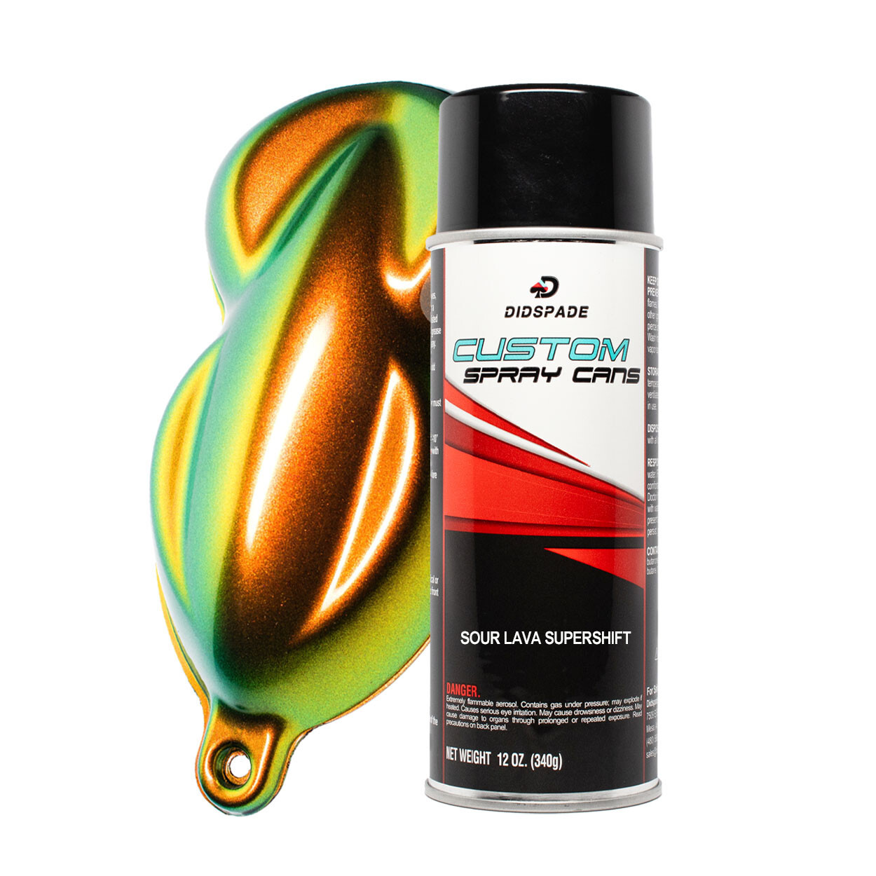 Sour Lava SuperShift Chameleon Spray Paint – Color Shift Spray Paint 12oz