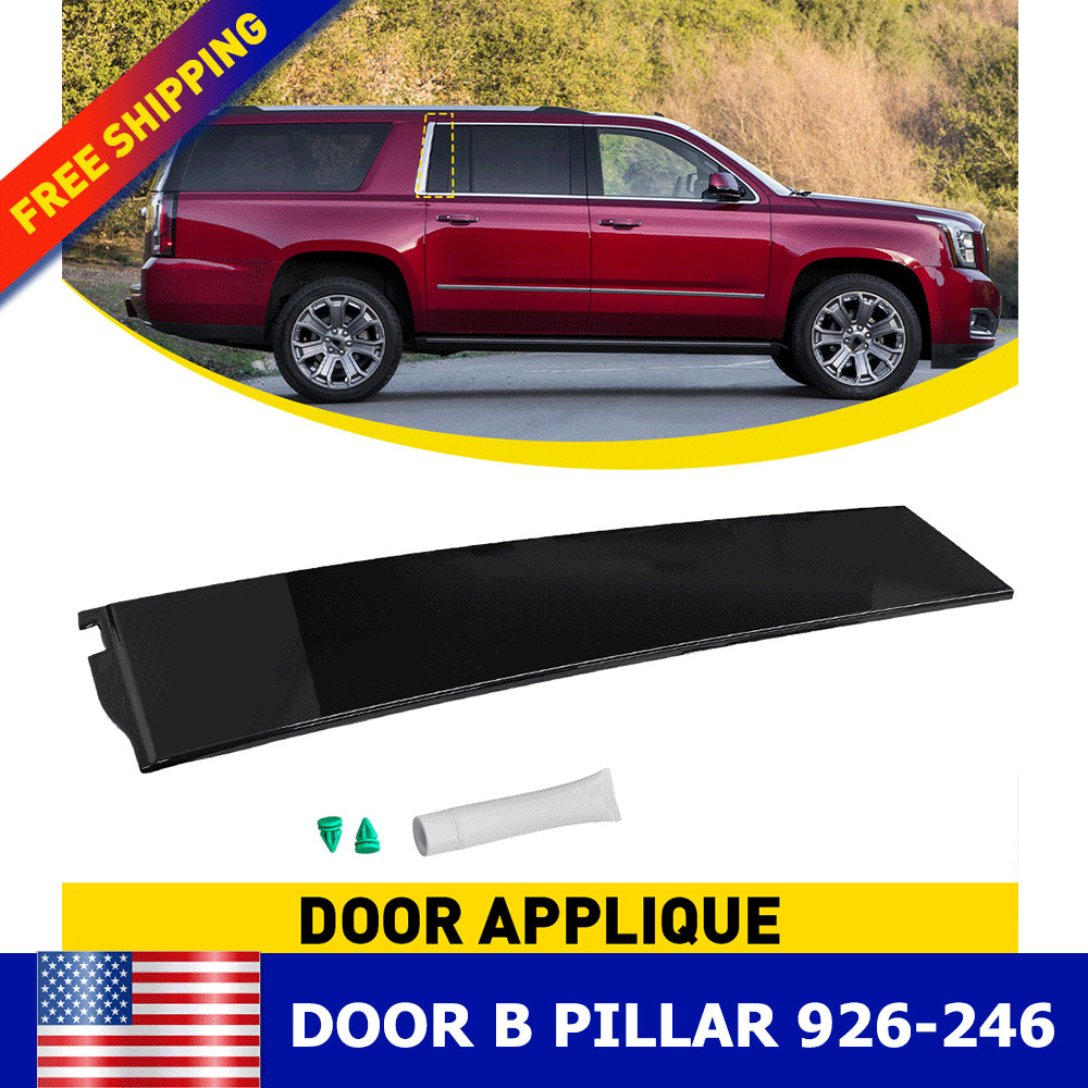 Pillar Posts Covers Trim Rear Right Rearward For GMC Yukon Chevy Tahoe 2015-2020