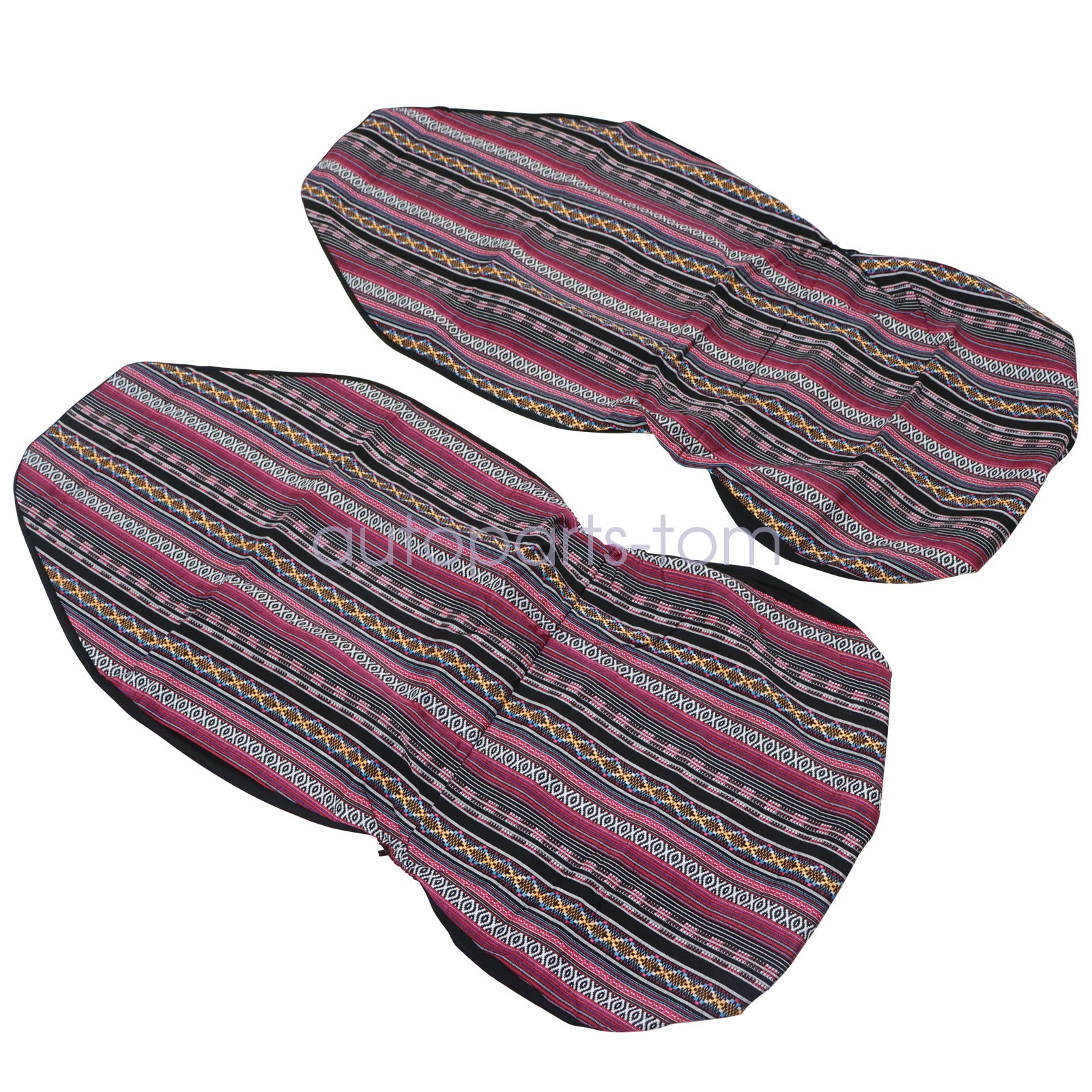 For Ford Transit Set 2-Sits Driver&Passenger Cloth Seat Cover As Picture Shows