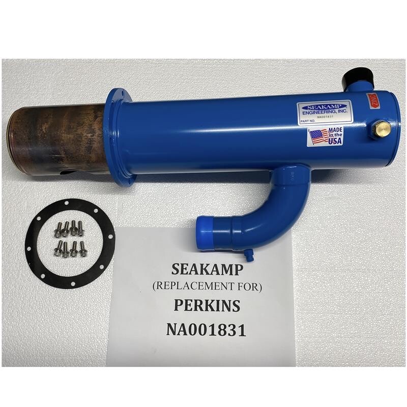 NEW Seakamp Perkins NA001831 CN Heat Exchanger 6-354 Copper Nickel core