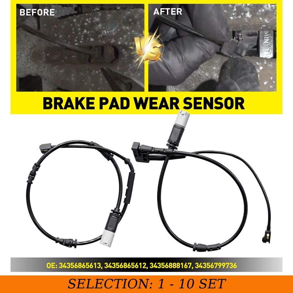 2-20 Brake Pad Wear Sensors For BMW F39 F40 F44 F45 MINI F54 F57 F60 34356865613