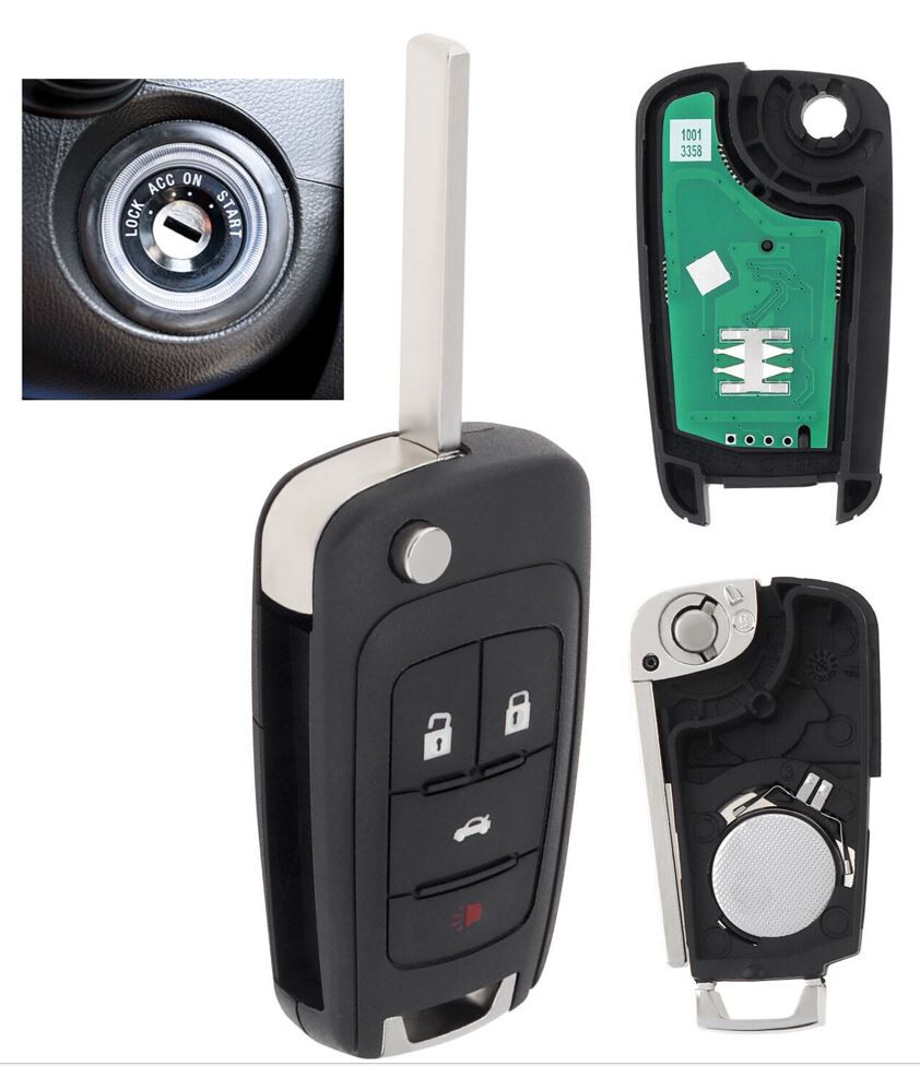 New Keyless Remote for GMC Terrain 2010 Car Flip control Key Fob / NON-Proxy